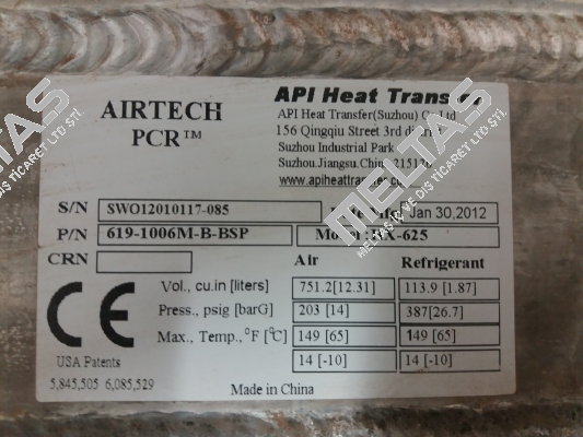 619-1006M-B-BSP API Airtech