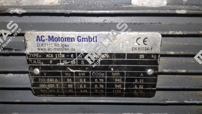 ACA 112 M-6 AC Motoren