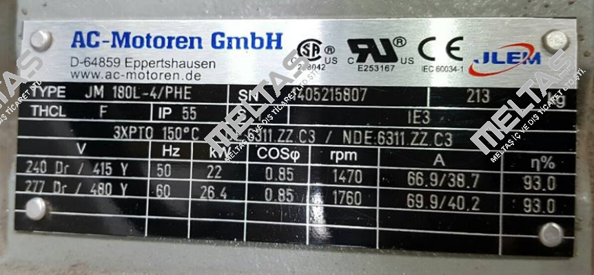 JM 180 L-4 L-4 /PHE AC Motoren