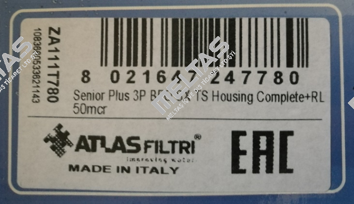 SENIOR PLUS 3P BFO SX TS  Atlas Filtri