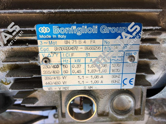 BN 71B 4 FA B14 Bonfiglioli