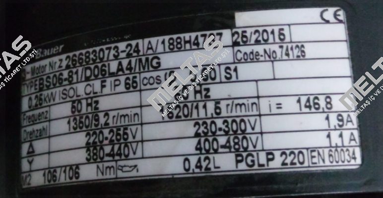 BS06-81/D06LA4/MG    (Artikel-Nr.: 188H478700 )  Bauer
