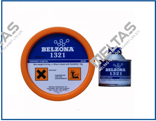 Belzona 1321 Ceramic SMetal BLUE Color (3kg) Belzona