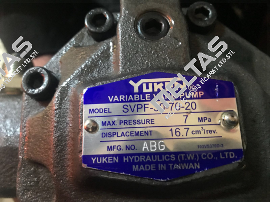 SVPF-30-70-20 Yuken
