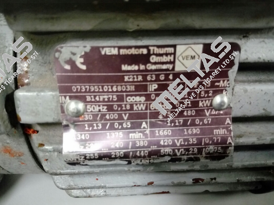 DM-4-B14K-0,18-63-A-Z0  AC Motoren