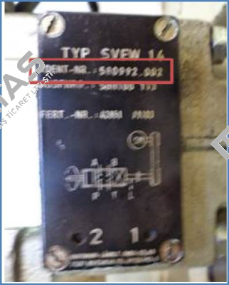 Amplifier for electrovalve SVEW14 (580992.002)  OEM!! Voith