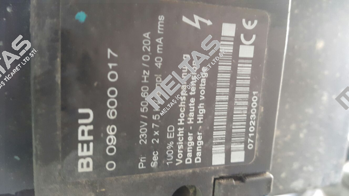 0 096 600 017 Beru