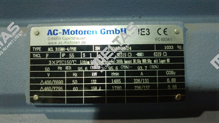 ACL 315 MA 4/PHE  AC Motoren