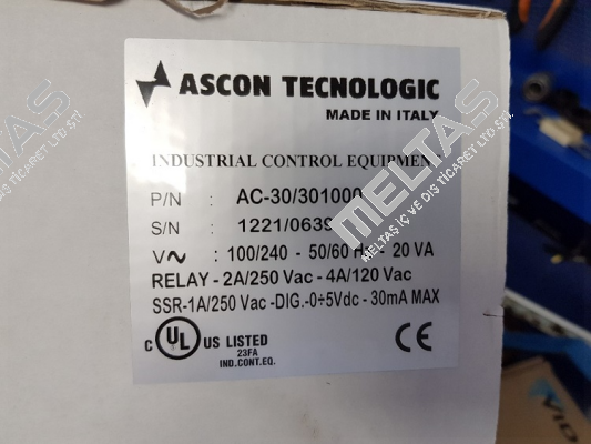 P/N AC-30/301000  Ascon