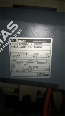 BG20-11/D09SA4-TF-K311B/E008B9  Bauer