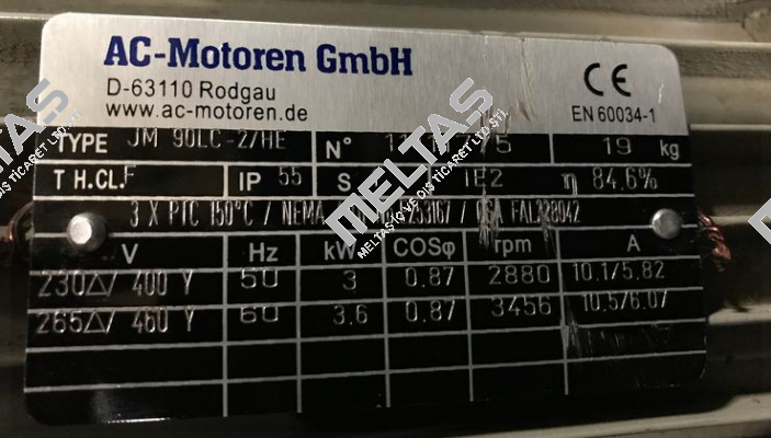 JM 90LC-27HE  AC Motoren