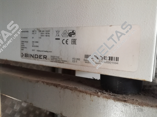 Art.Nr:9010-0309, SN:20170000001594 Binder