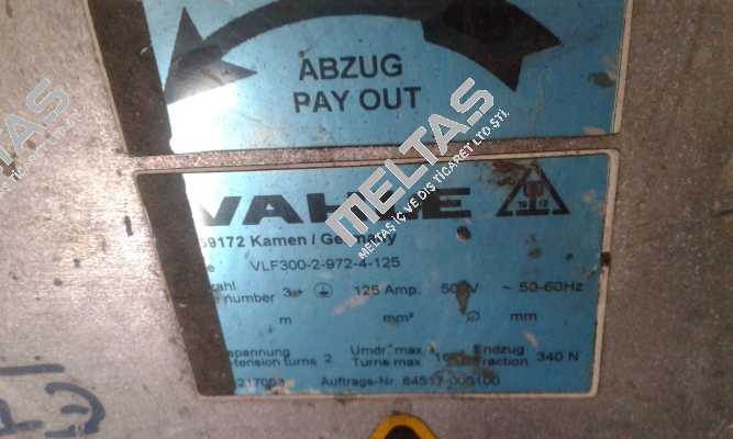 VLF300-2-972-4-125-S-16 Vahle