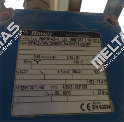 BF40Z-74W/DHE08LA4-D/HT1-C2-SP Bauer