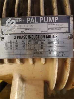 PM 37 -01B -3.7-20 obsolete, replacement   PM37-01B-3,7-30 Yuken