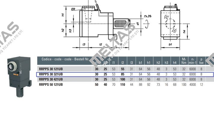 RRPPS 30 321UB Algra