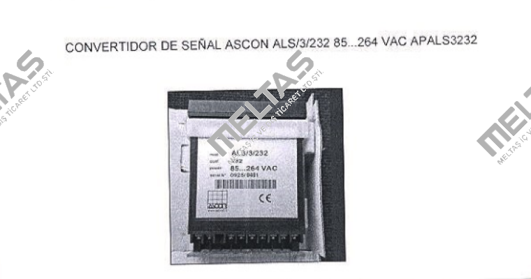 APALS3232 Ascon