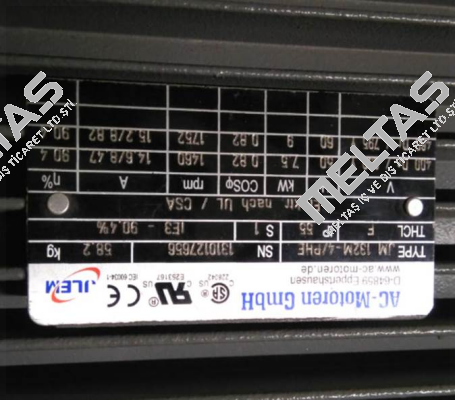 JM-132M-4/PHE / alternative FCA 132 M-4 / PHE B5 / UL AC Motoren