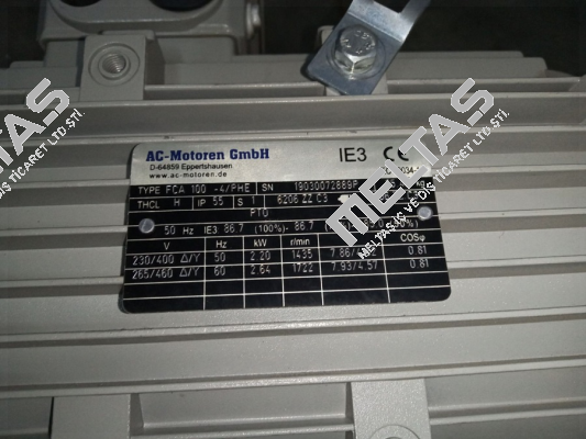 FCA 100 La-4 / PHE B5 AC Motoren