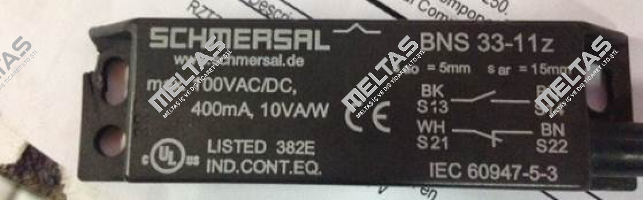 BNS 33-11Z 101107770 Schmersal