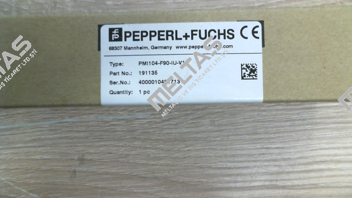 p/n: 191135, Type: PMI104-F90-IU-V1 Pepperl-Fuchs