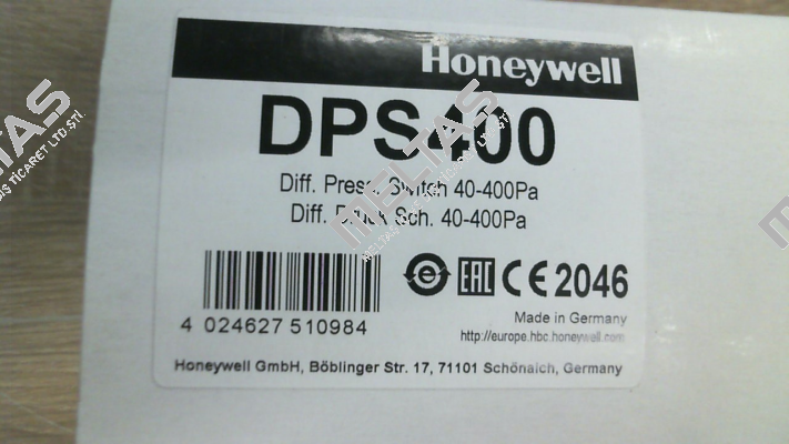 DPS400 Honeywell