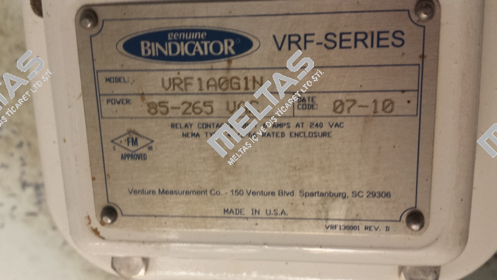 VRFII-SG-N  Bindicator