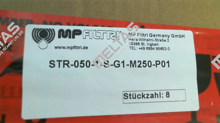 STR-050-1-S-G1-M250-P01 MP Filtri