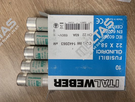 p/n: 1442063; Type: CH22 aM 63A 690V Italweber