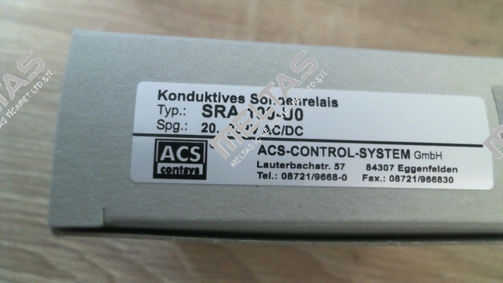 SRA-100-U0 Acs Control-System