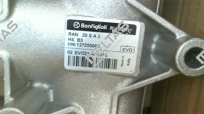 127250060 / RAN 20 S A 2 HS B3 Bonfiglioli