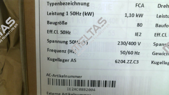 FCPA 80B-2/HE AC Motoren