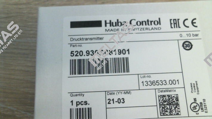520.930S081901 Huba Control