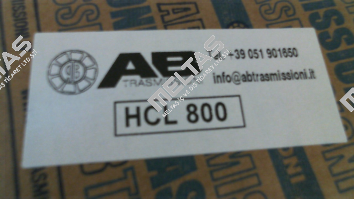 HCL 800 AB Trasmissioni