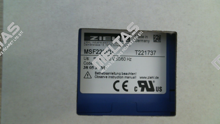 T221737 / MSF220VU Ziehl
