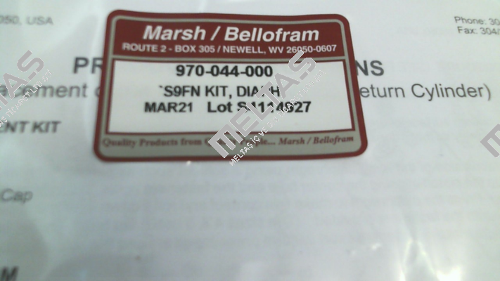 970-044-000 Bellofram