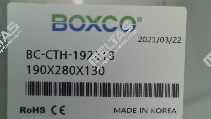 BC-CTH-281913 BOXCO Inc.