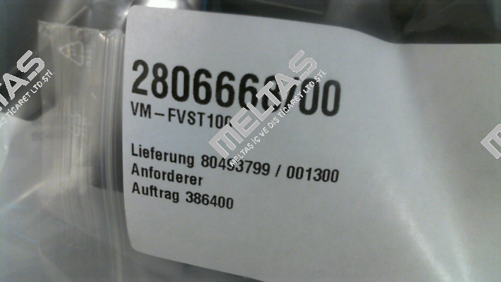 P/n: 2806668/00, Type: VM-FVST100 Vahle