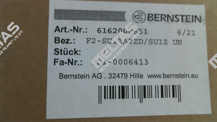 P/N: 6162000651, Type: F2-SU1ZA2ZD/SU1Z UN Bernstein