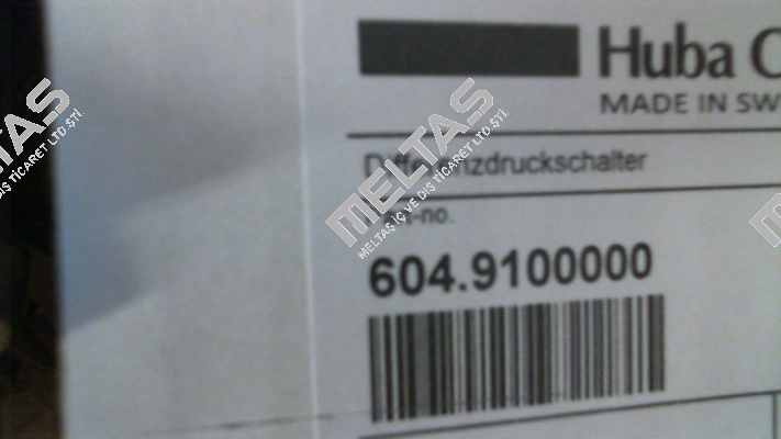 604.9100000 Huba Control