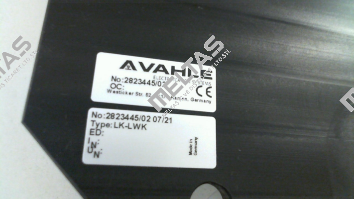 LK-LWK; 2823445/02 Vahle