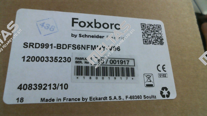 SRD991-BDFS6NFMNY-V06 Foxboro