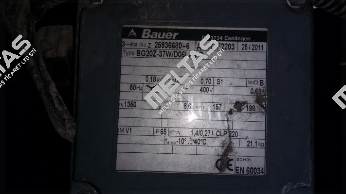 BG20Z-37W/D06LA4-D  Bauer