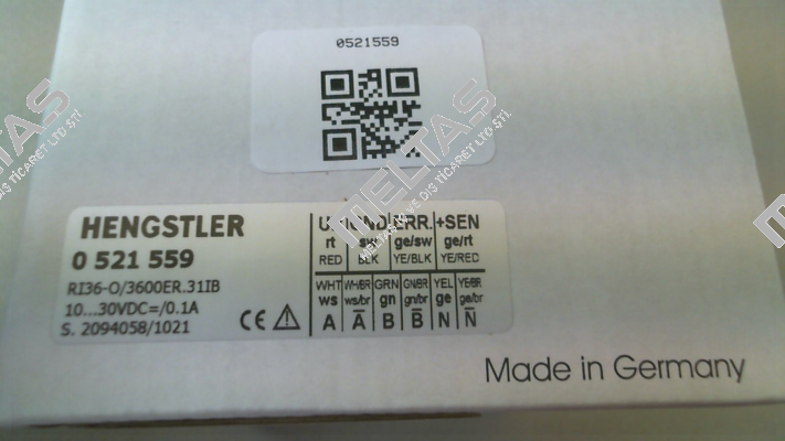 p/n: 0521559, Type: RI36-O/ 3600ER.31IB Hengstler