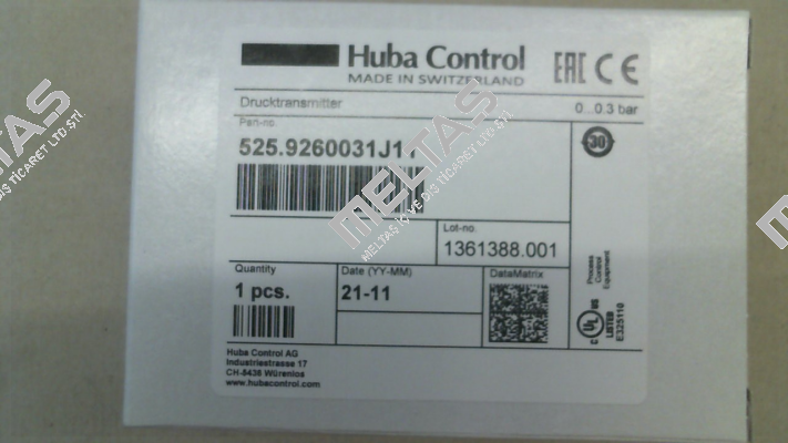 525.9260031J11 Huba Control