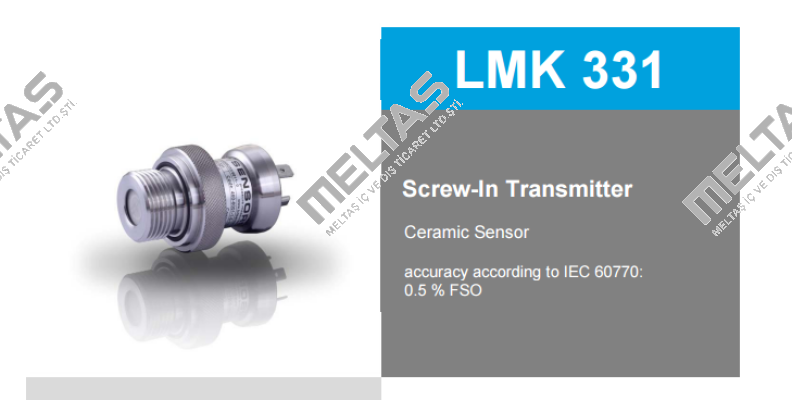 LMK331  Bd Sensors