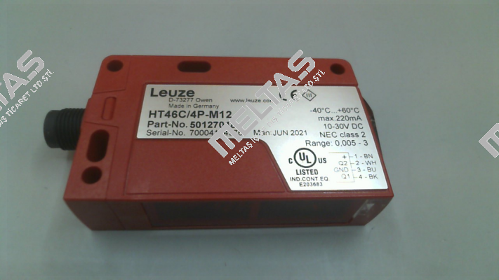 p/n: 50127048, Type: HT46C/4P-M12 Leuze