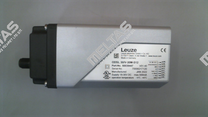 p/n: 50039447, Type: ODSL 30/V-30M-S12 Leuze