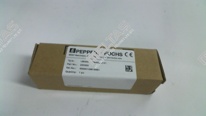 p/n: 220355, Type: UB300-18GM40A-U-V1 Pepperl-Fuchs