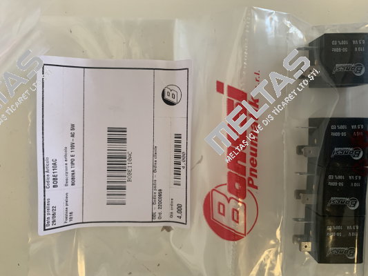 BOBE 110 V/50 Hz  Bonesi Pneumatic
